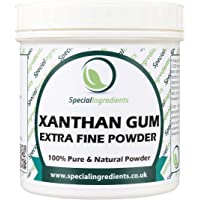 Goma Xantana (polvo del extrafine) 500g - (etiquetas e instrucciones del español)